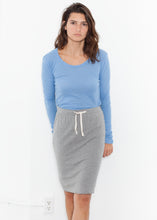 Load image into Gallery viewer, Tencel Jersey Mini in Heather Grey